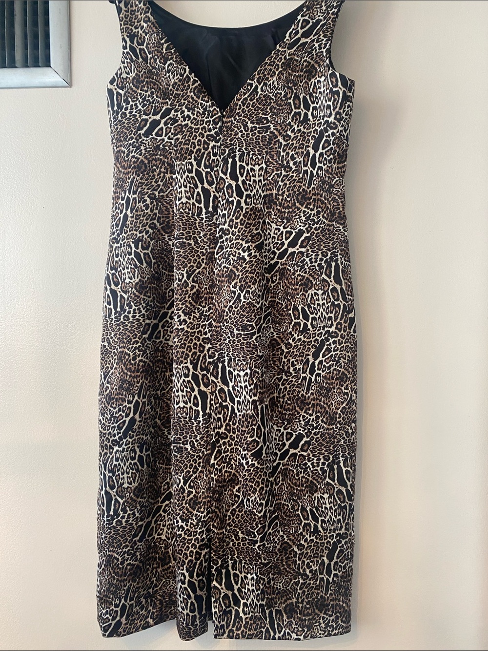 Bailey Leopard Print Women's Dress - Brown/Black  6
